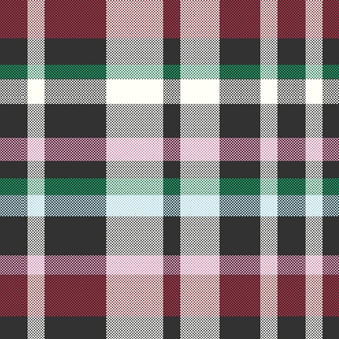 Vera Bradley Women's Cotton Pet Bandana, Ribbons Plaid - Recycled Cotton, One Size