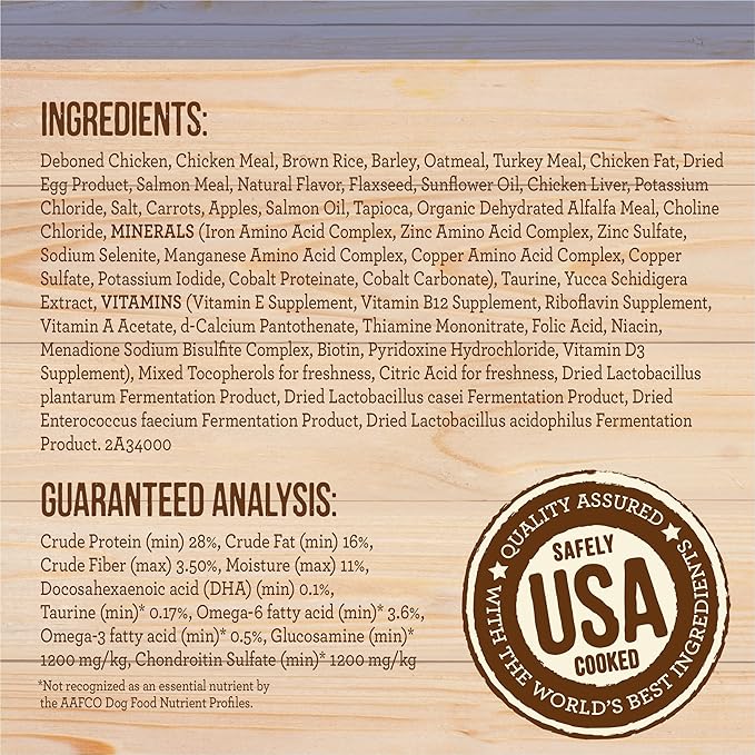 Merrick Healthy Grains Freeze Dried Raw Coated Kibble, Natural High Protein Puppy Food, Chicken and Brown Rice - 10.0 lb. Bag