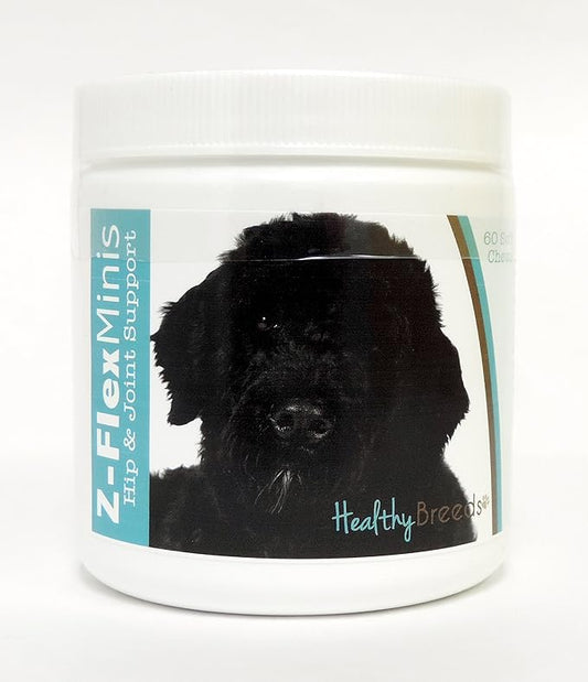 Healthy Breeds Portuguese Water Dog Z-Flex Minis Hip and Joint Support Soft Chews 60 Count