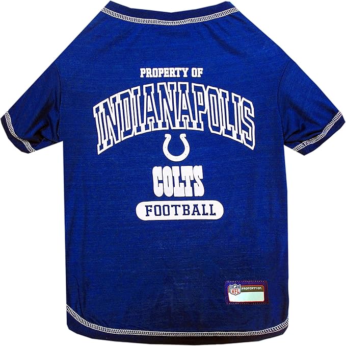 Pets First Indianapolis Colts T-Shirt, Large