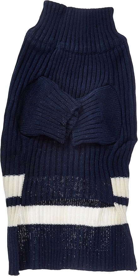 Pets First NCAA Connecticut Huskies Dog Sweater, Size Medium. Warm & Cozy Knit Pet Sweater with NCAA Team Logo, Best Puppy Sweater for Large & Small Dogs