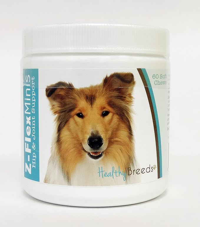 Healthy Breeds Collie Z-Flex Minis Hip and Joint Support Soft Chews 60 Count