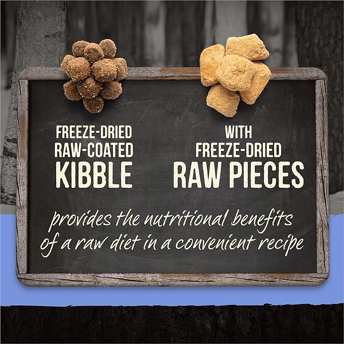 Merrick Backcountry Grain Free Dry Puppy Dog Food, Kibble with Freeze Dried Raw Pieces, Chicken Recipe - 20.0 lb. Bag