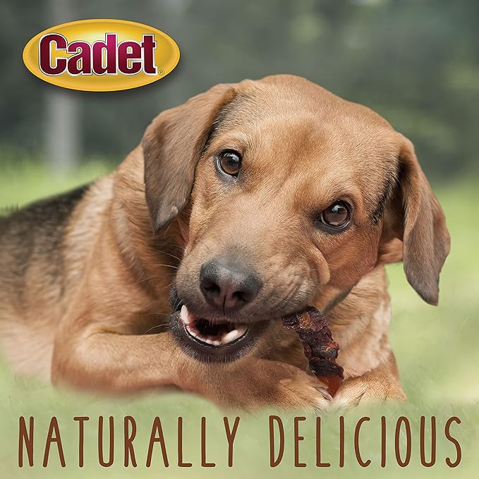 Cadet Gourmet Sweet Potato & Duck Wraps Dog Treats - Healthy & Natural Duck & Sweet Potato Dog Training Treats for Small & Large Dogs - Inspected & Tested in USA (14 oz).