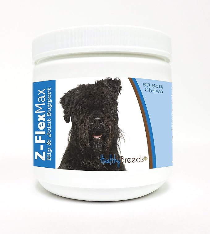 Healthy Breeds Bouvier des Flandres Z-Flex Max Hip and Joint Soft Chews 50 Count