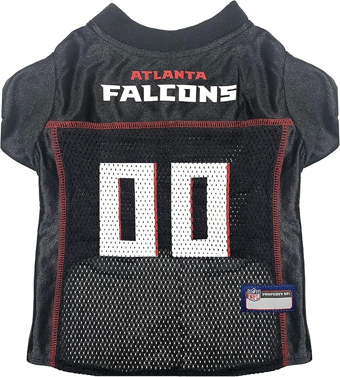 NFL Atlanta Falcons Dog Jersey, Size: XX-Large. Best Football Jersey Costume for Dogs & Cats. Licensed Jersey Shirt