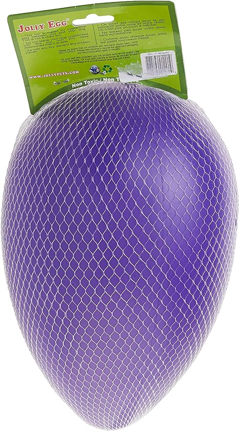 Jolly Pets Jolly Egg Dog Toy, 12 Inches/Large, Purple