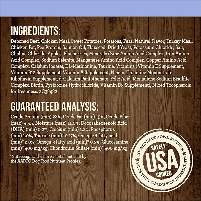 Merrick Dry Puppy Food, Real Beef and Sweet Potato Grain Free Dog Food Recipe - 10 lb. Bag