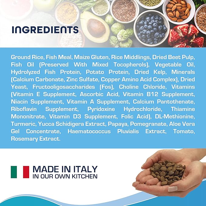Forza10 Active Depura Daily Life Protection Dry Dog Food, 6 Pounds, Limited Ingredient Gluten Free All Natural Ingredients Omega 6 Vet Recommended Fish Flavor Dog Food