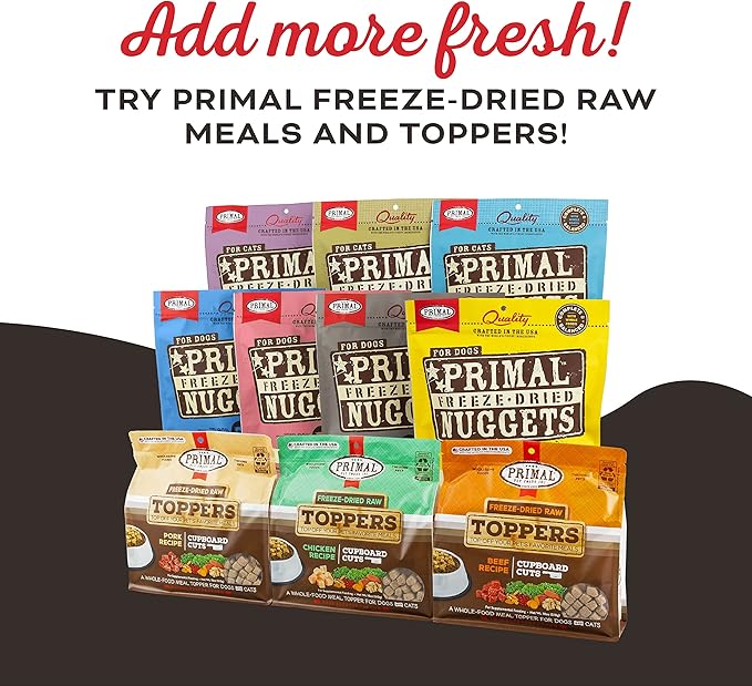 Primal Beef Jerky Dog Treats Made with Beef Bone Broth for Dogs, FriendChips Matter Chewy Dog Treat, 4 oz (Pack of 2)