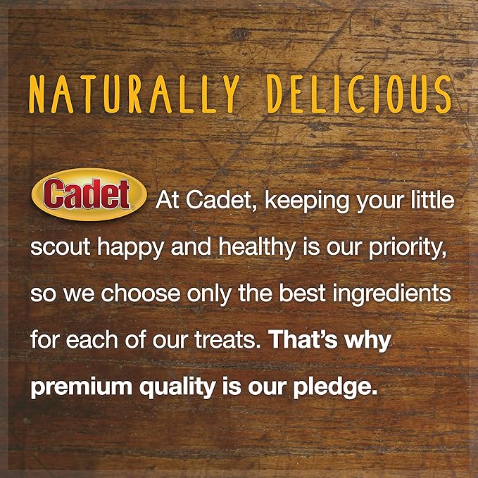 Cadet Beef Sticks Dog Treats - Long-Lasting, Healthy & Natural Beef Esophagus Treats for Small & Large Dogs, Low Calorie & High Protein Dog Chews (12 oz.)