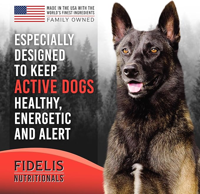 FIDELIS Freeze Dried Raw Dog Food with Superfoods for Large Dog Breeds (32 oz) - Made in USA with Free Range Beef, Grain-Free, High Protein for Adult or Puppy