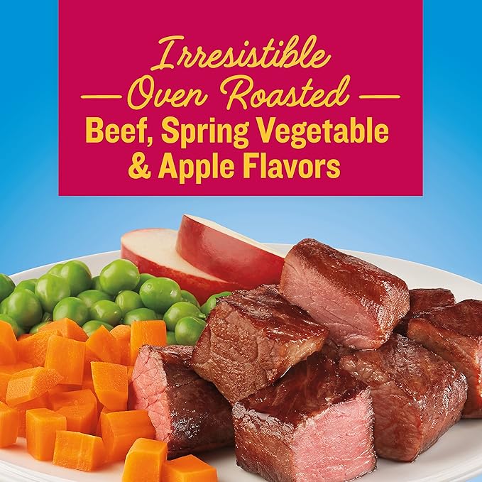 Kibbles 'n Bits Bistro Mini Bits Small Breed Oven Roasted Beef Flavor Dry Dog Food, 16 Pound Bag