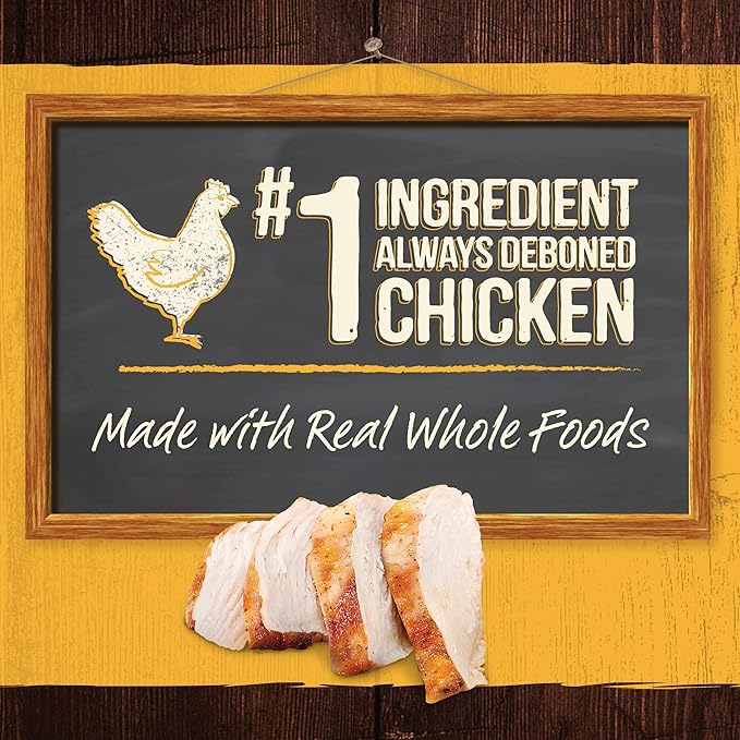 Merrick Grain Free Premium And Natural Canned Dog Food, Soft And Healthy Wet Recipe, Real Chicken Dinner - (Pack of 12) 12.7 oz. Cans