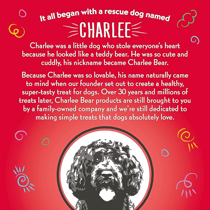 Charlee Bear Grain-Free Bear Crunch Chicken, Pumpkin & Apple Flavor - Net Wt 8 oz.