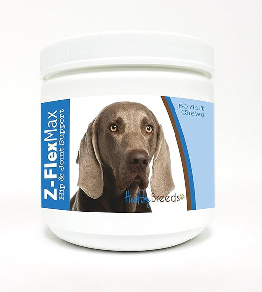Healthy Breeds Weimaraner Z-Flex Max Hip and Joint Soft Chews 50 Count