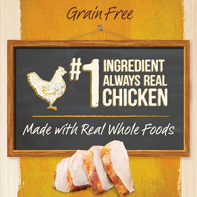 Merrick Grain Free Wet Dog Food, Premium And Wholesome Gluten Free Canned Adult Dog Food, Wingaling Recipe - (Pack of 12) 12.7 oz. Cans