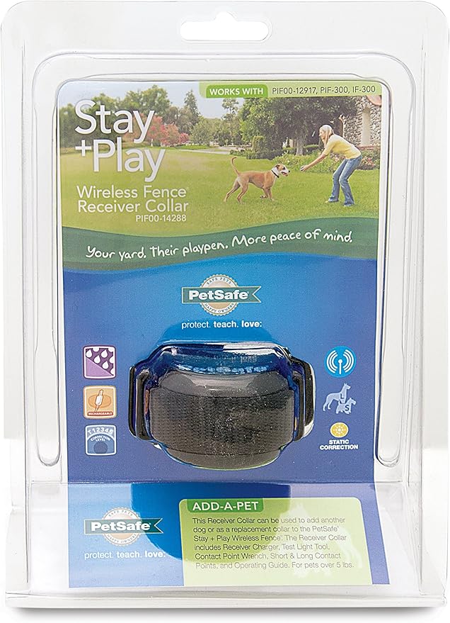 PetSafe Stay+Play Wireless Receiver Collar Blk