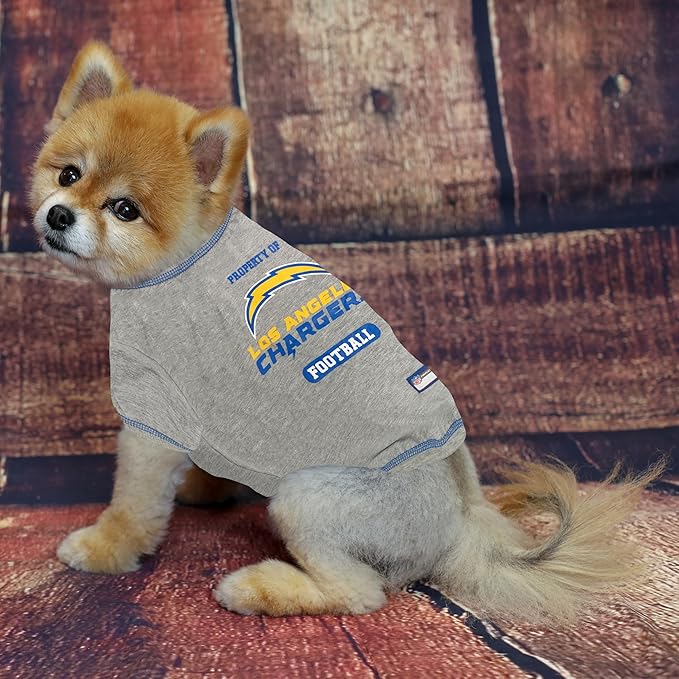 Pets First San Diego Chargers T-Shirt, Large