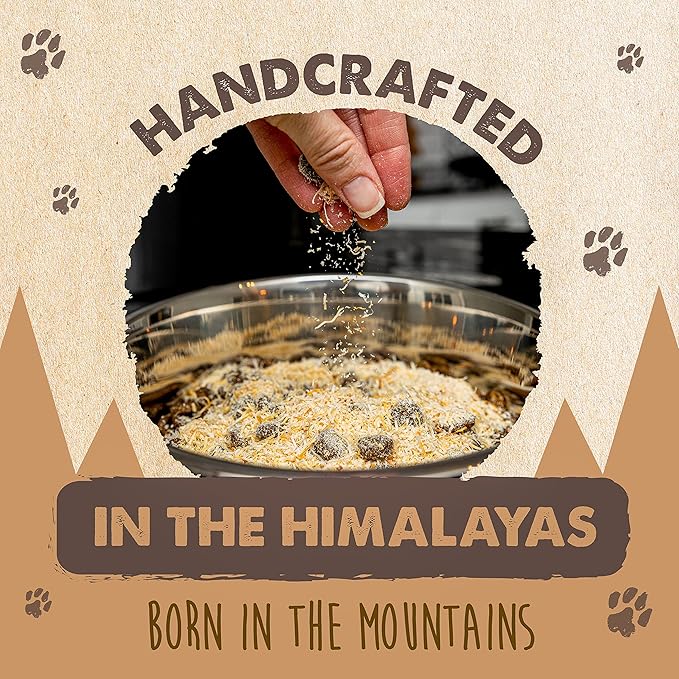 Mighty Paw Yak Cheese Food Topper - Grated Cheese Dog Food Enhancer for Picky Eaters - A Suitable Chicken Free Dog Food Topper and Food Enhancer for Wet Dog Food and Dry Dog Food - Appetite Stimulant