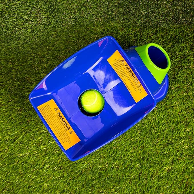 Franklin Pet Supply Ready Set Fetch Mini Automatic Tennis Ball Launcher Dog Toy - Electronic Mini Tennis Ball Thrower for Fetch + Playtime - Launches up to 40 Feet - Interactive Dog Fetch Toy - Mini