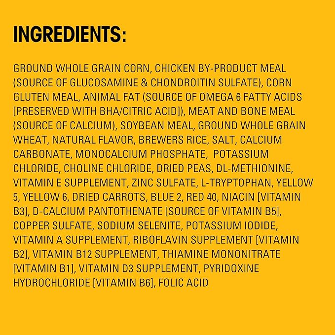 PEDIGREE Small Dog Adult Complete Nutrition Roasted Chicken, Rice & Vegetable Flavor Dry Dog Food 3.5 Pounds, Pack of 1L8