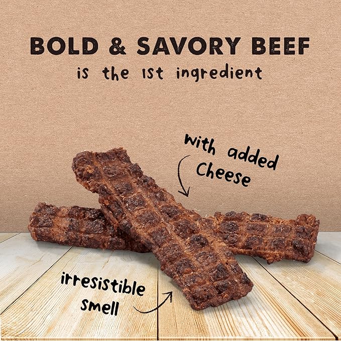 Cloud Star Wag More Bark Less Jerky: Philly Cheesesteak Beef - 10 oz.