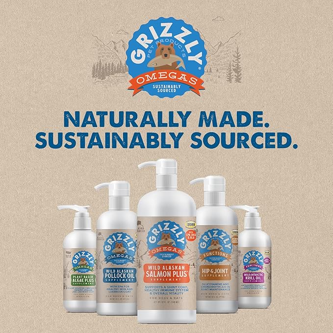 Grizzly Pollock Oil Dog (8 oz)