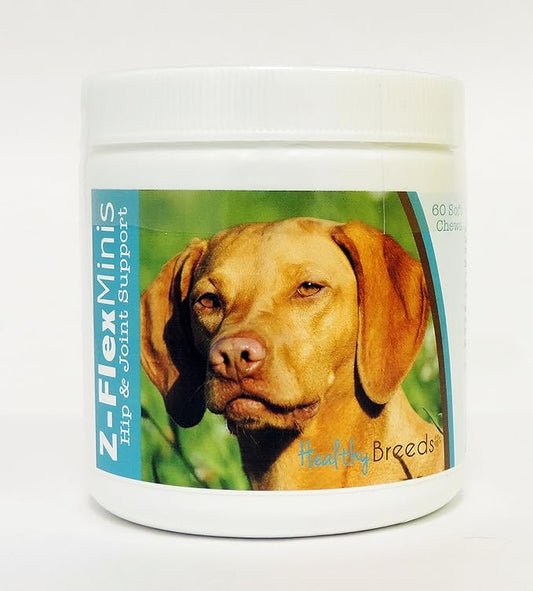 Healthy Breeds Vizsla Z-Flex Minis Hip and Joint Support Soft Chews 60 Count