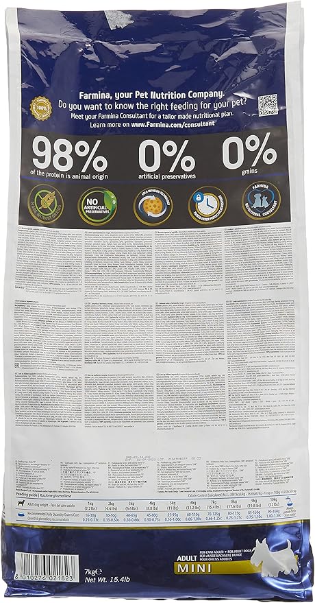 Natural And Delicious Lamb Grain-Free Formula Dry Dog Food, 15.4-Pound