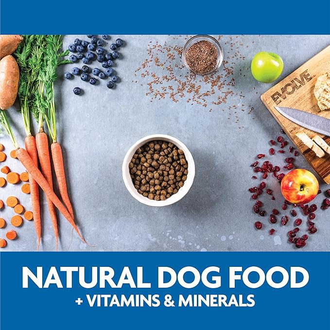 Evolve Grain Free Deboned Chicken, Sweet Potato & Berry Recipe Dry Dog Food, 4lb.