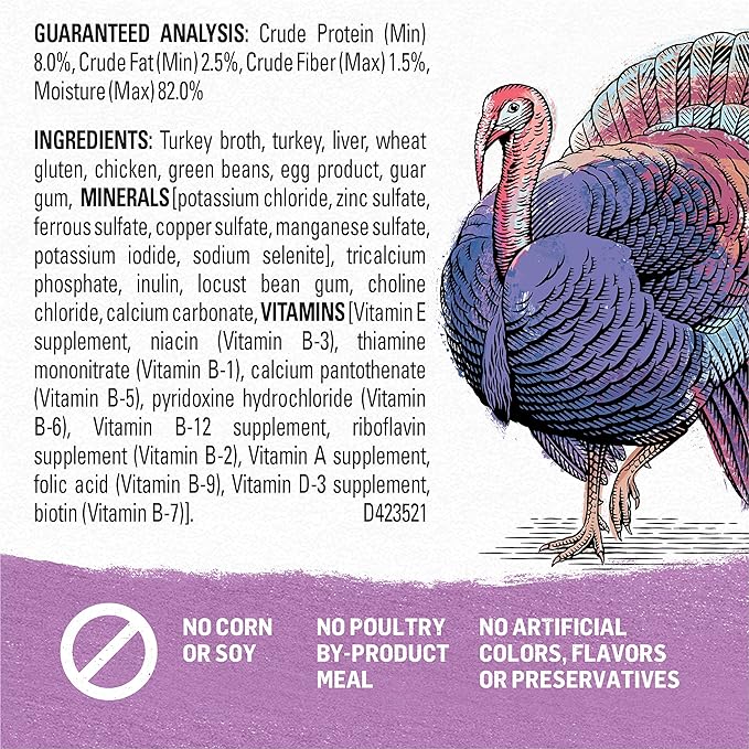 Purina Beyond Grain Free Gravy Wet Dog Food, Grain Free Turkey & Green Bean Recipe in Gravy - (12) 12.5 oz. Cans