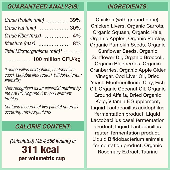 Primal Freeze Dried Dog Food Pronto, Chicken; Scoop & Serve, Complete & Balanced Meal; Also Use As Topper or Treat; Premium, Healthy, Grain Free, High Protein Raw Dog Food (25 oz, 2-pack)