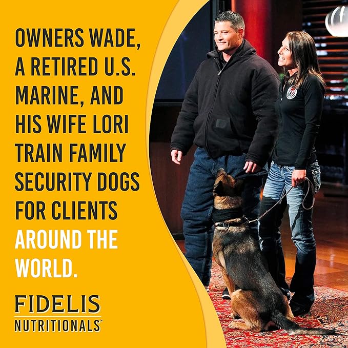 FIDELIS Freeze Dried Raw Dog Food with Superfoods for Large Dog Breeds (8 oz) - Made in USA with Cage Free Chicken, Grain-Free, High Protein for Adult or Puppy