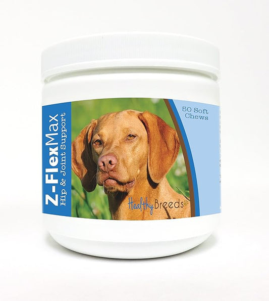 Healthy Breeds Vizsla Z-Flex Max Hip and Joint Soft Chews 50 Count
