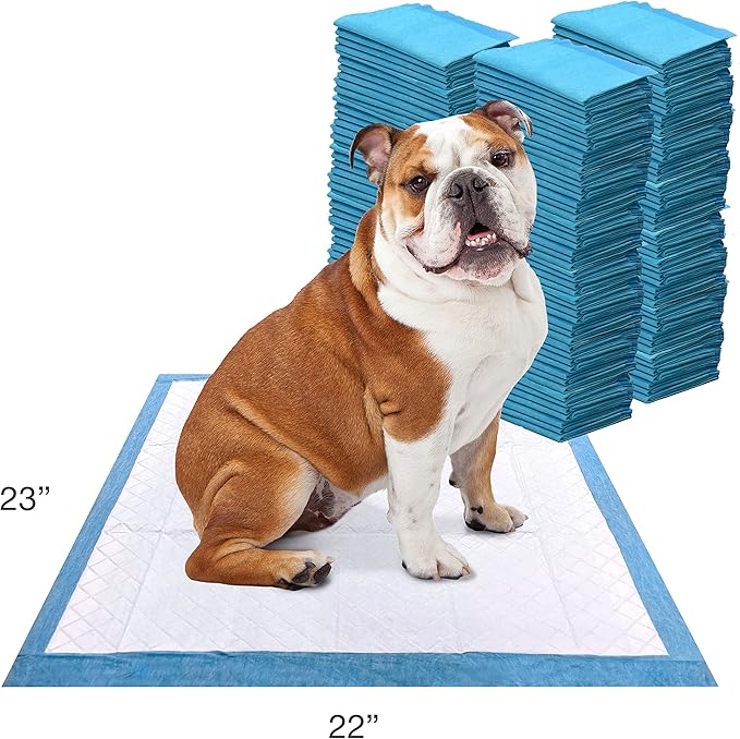 Four Paws Wee-Wee Odor Control with Febreze Freshness Pee Pads for Dogs of All Sizes, Leak-Proof Floor Protection Dog & Puppy Quilted Potty Training Pads, Spring Fresh Scent, 22" x 23" (150 Count)