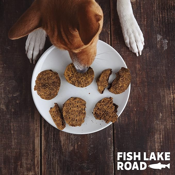 Freeze Dried Dog Treats – Dog Treats with High Omega 3 Values – Dog Training Treats for Peak Pet Performance – Ideal Puppy Treats with Fish Oil and Vitamin D