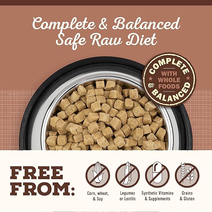 Primal Freeze Dried Dog Food Pronto, Pork; Scoop & Serve, Complete & Balanced Meal; Also Use As Topper or Treat; Premium, Healthy, Grain Free, High Protein Raw Dog Food (16 oz, 2-pack)