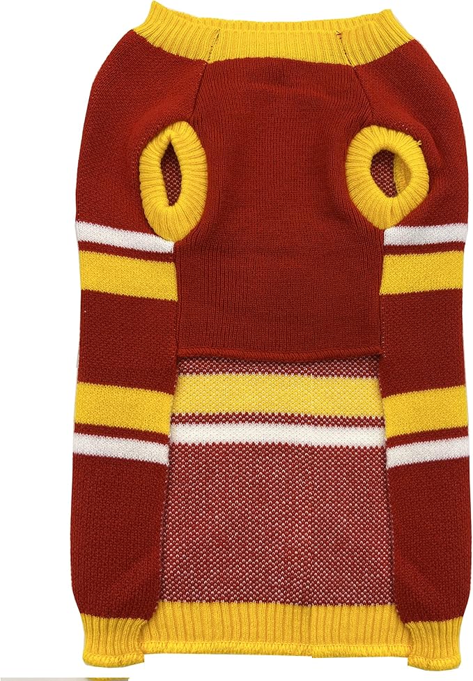 Pets First NFL Kansas City Chiefs Dog Sweater, Size Extra Large. Warm and Cozy Knit Pet Sweater with NFL Team Logo, Best Puppy Sweater for Large and Small Dogs, Team Color (KCC-4179-XL)