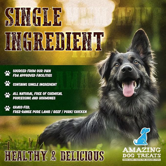 Amazing Dog Treats - Chicken Feet Dog Treats (100 Count - Bulk) - All Natural Chicken Feet for Dogs American Grade Chicken Feet Dog Chew Bones