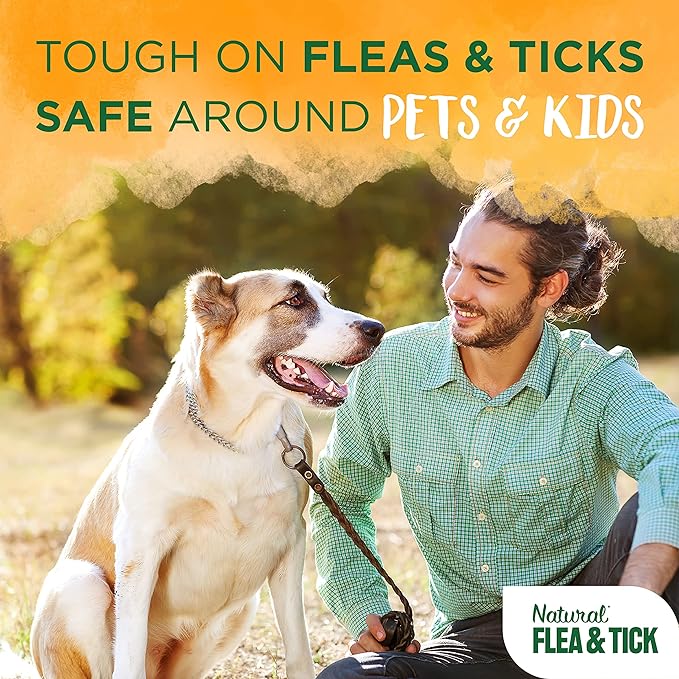 TropiClean Maximum Strength Natural Flea and Tick Dog Shampoo for Flea and Tick Prevention for Dogs | Made in the USA | 20 oz