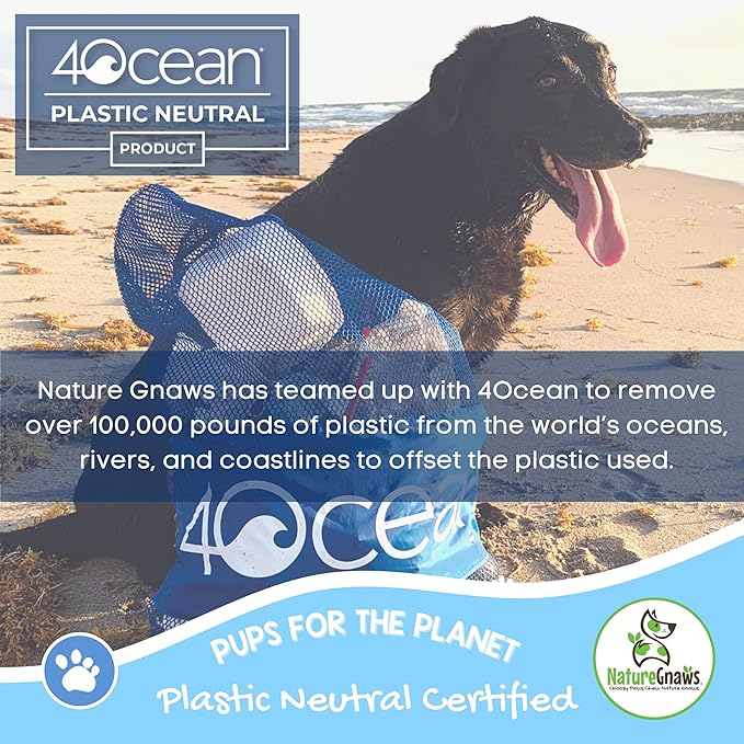 Nature Gnaws - Pork Bully Stick Pretzels for Dogs - Premium Natural Pork Dental Chews - Jerky Treats for Puppies and Small Breeds - Rawhide Free