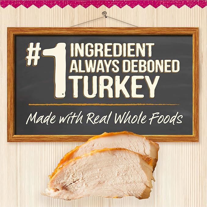 Merrick Kitchen Comforts Healthy And Natural Canned Adult Dog Food, Turkey Meatloaf With Brown Rice And Gravy - (Pack of 12) 12.7 oz. Cans