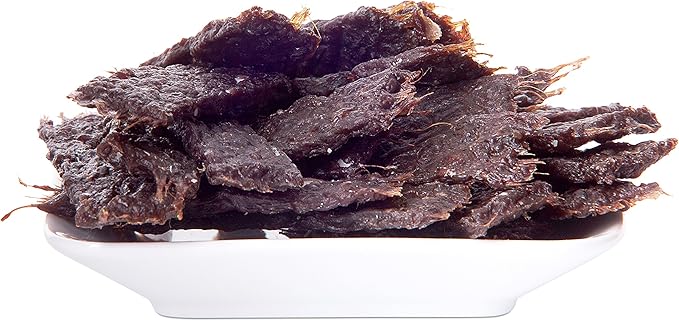 Scout & Zoe's Venison Jerky: Real Meat Venison Treats for a Healthy Life, Allergy-Free Dog Chews, No Grain/Wheat/Soy, Made & Sourced in The USA