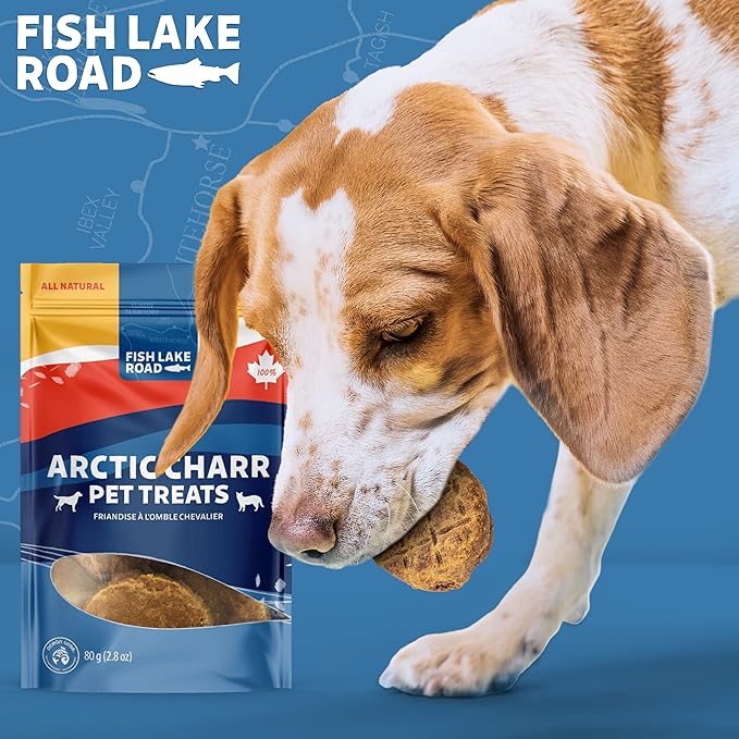 Freeze Dried Dog Treats - Arctic Charr Pet Treat Friandise a Lomble Chevalier – Dog Treats with High Omega 3 Values – Dog Training Treats for Peak Pet Performance – Ideal Puppy Treats with Fish Oil