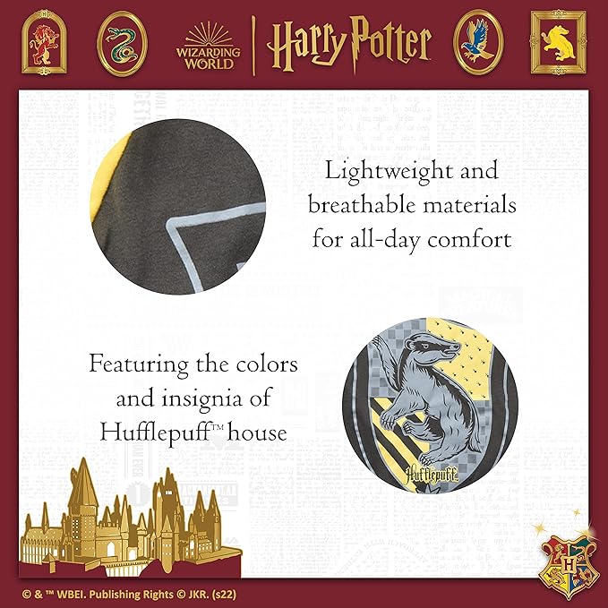 Harry Potter Hufflepuff Pet T-Shirt in Size Extra Small | XS Dog T-Shirt, Harry Potter Dog Shirt | Harry Potter Dog Apparel & Accessories for Hogwarts Houses, Hufflepuff, (FF18873),Yellow