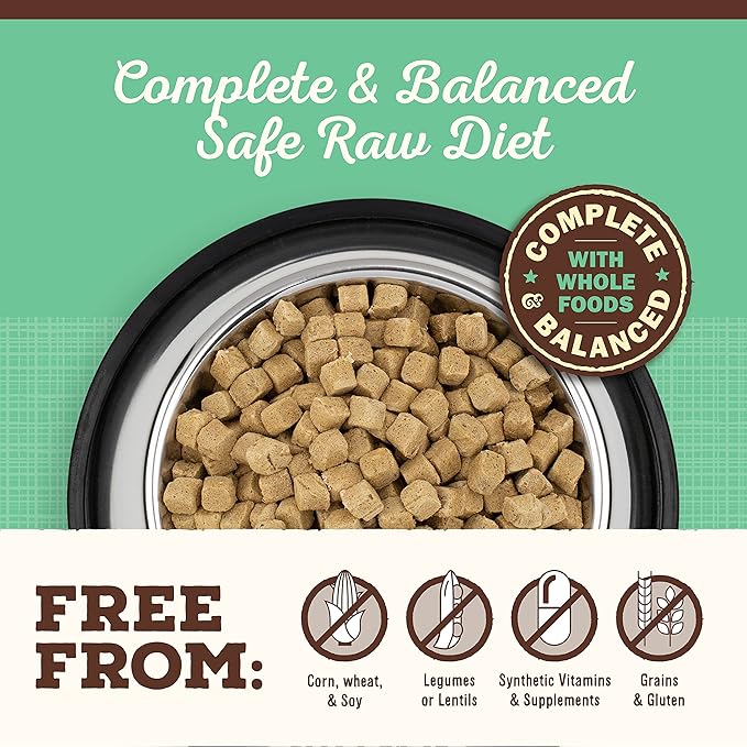 Primal Freeze Dried Dog Food Pronto, Chicken; Scoop & Serve, Complete & Balanced Meal; Also Use As Topper or Treat; Premium, Healthy, Grain Free, High Protein Raw Dog Food (16 oz, 2-pack)
