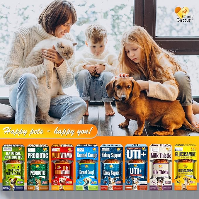Vitamins for Dogs | Cat Vitamins | Liquid Multivitamin for Dogs | Multivitamin for Cats | Dog Vitamins Multivitamin | Cat Vitamin | Pure Ingredients | 1 oz