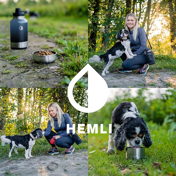32 oz. Portable Dog Water Bottle, Dog Travel Water Bottle, Portable Water Bowl for Dogs, Dog Travel Bowel, Dog Water Bottle for Walking, Dog Travel Accessories Kit, Pet Travel Bottle for Hiking