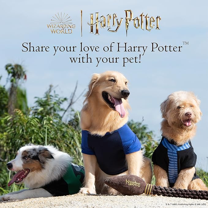Harry Potter: Ravenclaw Pet Sweater - Size Small | Harry Potter Costumes for Dogs| Harry Potter Dog Apparel & Accessories for Hogwarts Houses, Ravenclaw Blue